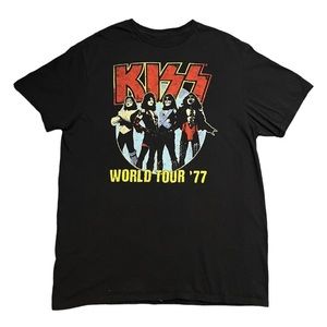 KISS World Tour 1977 Band T-Shirt